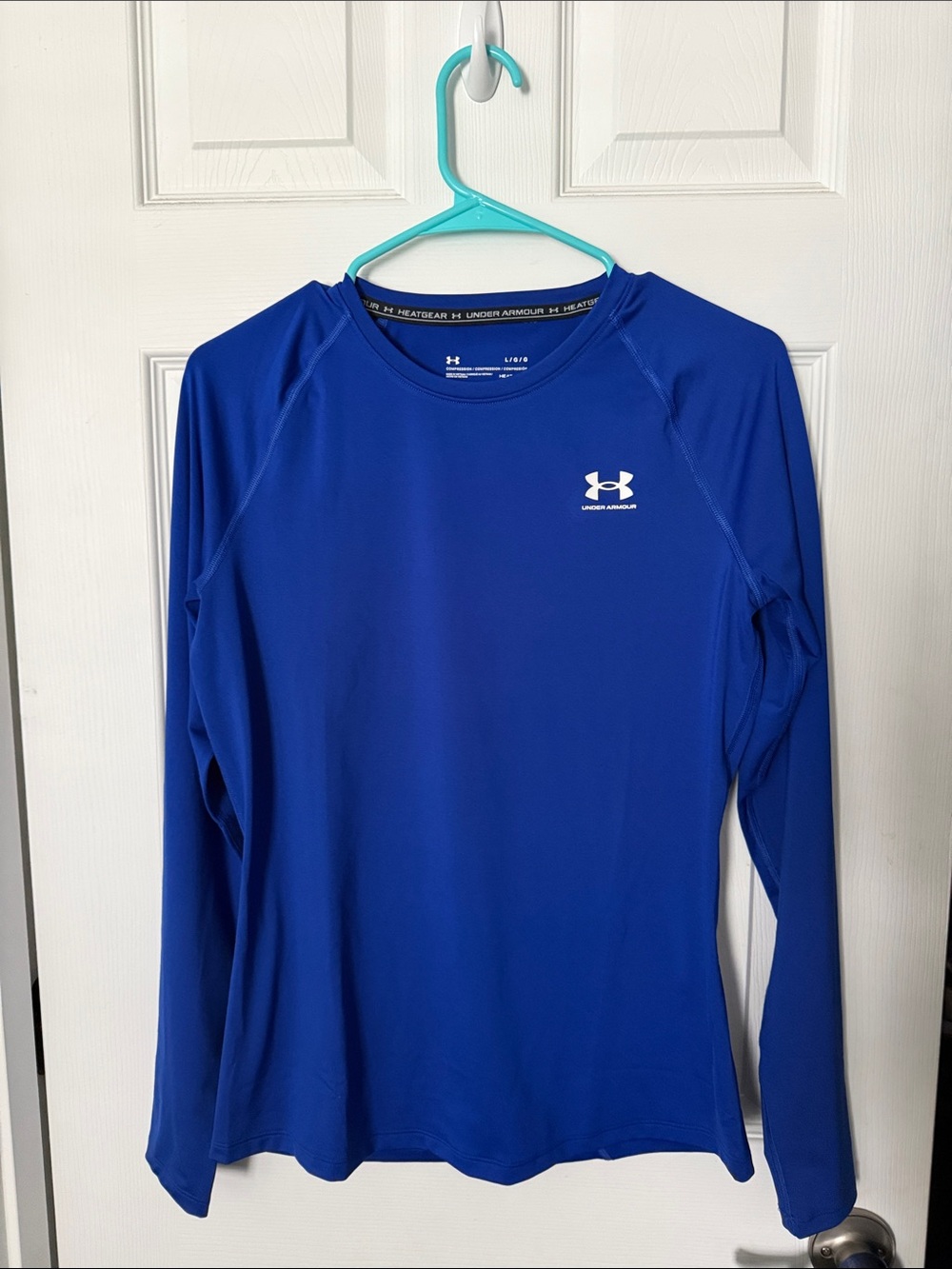 Under Armour Blue Long Sleeve Performance Top